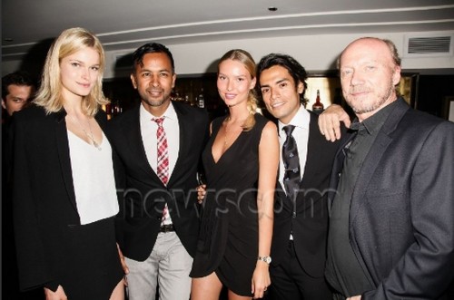 Karolina Mrozkova, Ronnie Madra, Adriana Cernanova, Paul Haggis - 30.05.2013 - New York, New York - THE CINEMA SOCIETY & BLACKBERRY.jpg