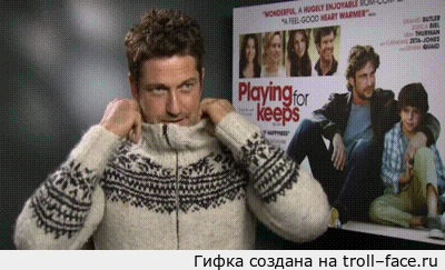 Чего так холодно в студии?Хорошо  любимую кофту надел...