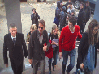 Hi Five Gerard Butler.gif