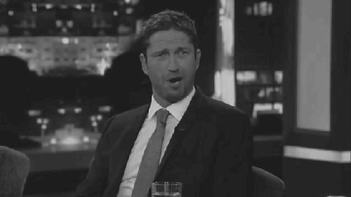 Gerard Butler on Jimmy Kimmel Live PART 1.gif